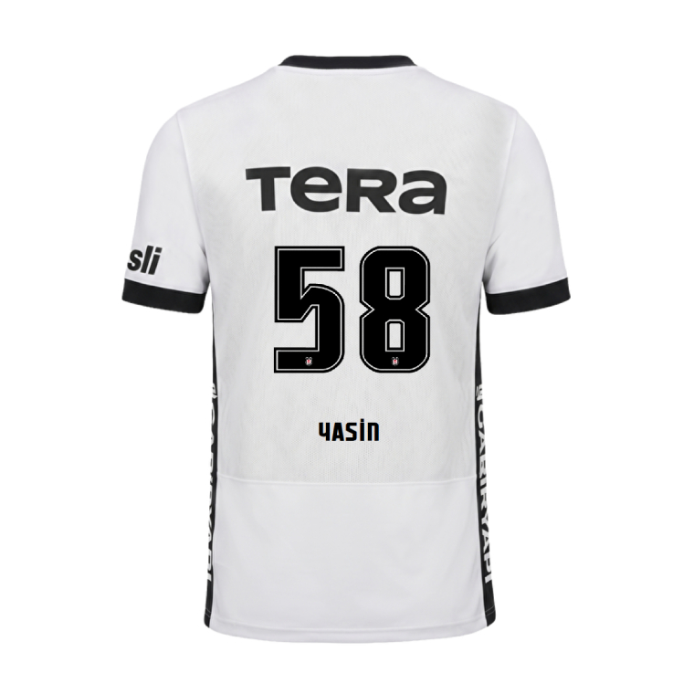 Beşiktaş Home YASIN 58 Jersey 26-27