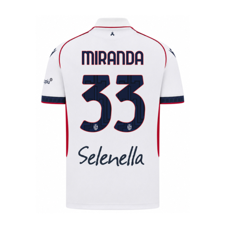 Bologna Away MIRANDA 33 Jersey 26-27