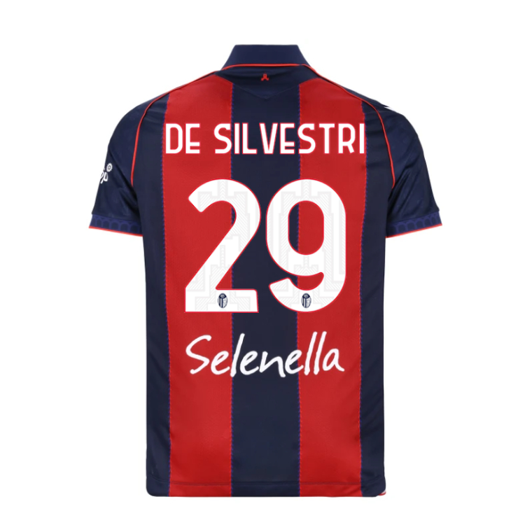 Bologna Home DE SILVESTRI 29 Jersey 26-27