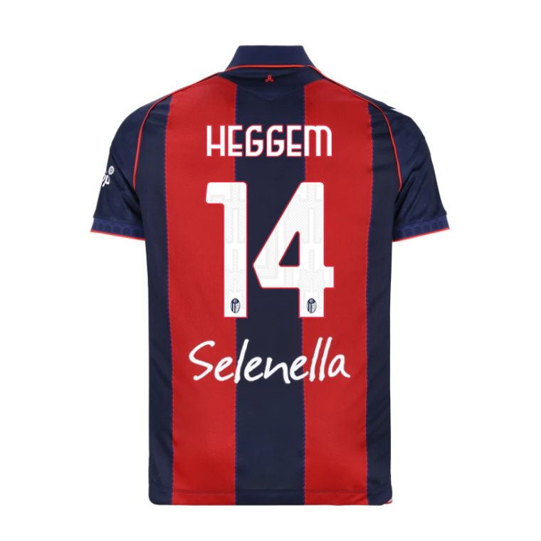 Bologna Home HEGGEM 14 Jersey 26-27