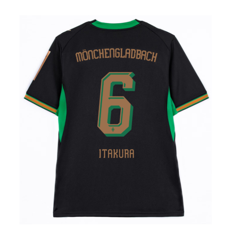 Borussia Mönchengladbach Away ITAKURA 6 Jersey 26-27