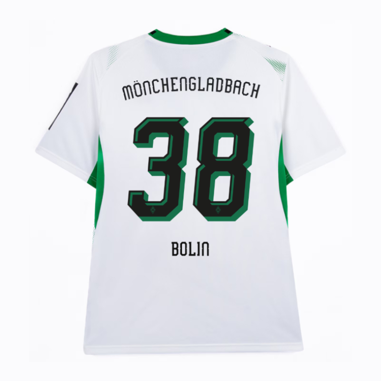 Borussia Mönchengladbach Home BOLIN 38 Jersey 26-27