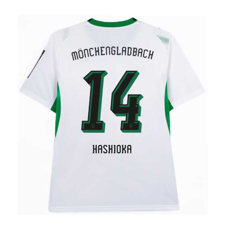 Borussia Mönchengladbach Home HASHIOKA 14 Jersey 26-27