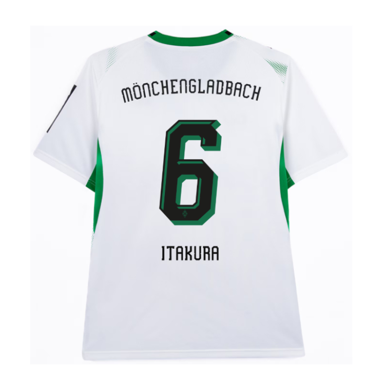 Borussia Mönchengladbach Home ITAKURA 6 Jersey 26-27