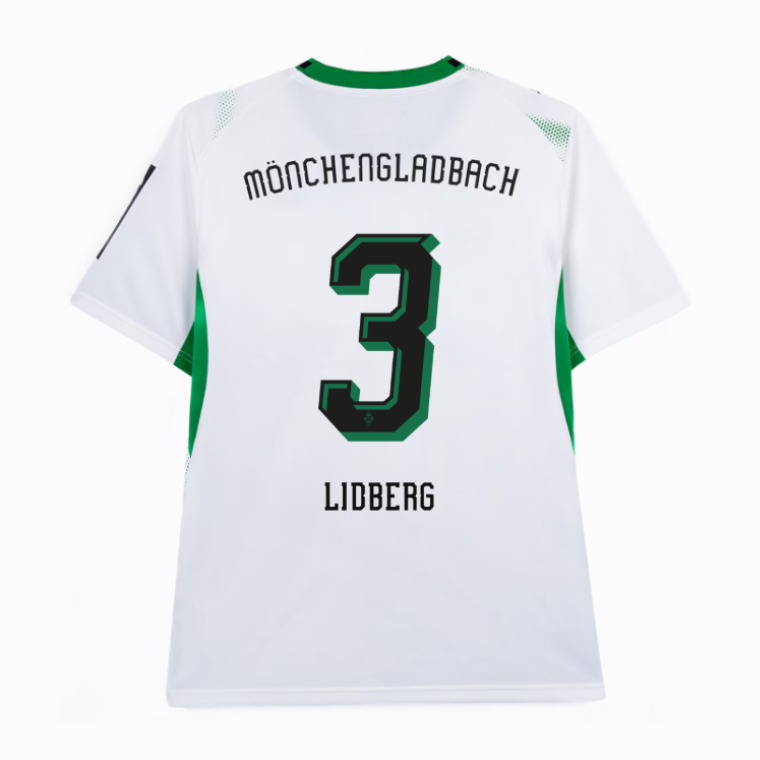 Borussia Mönchengladbach Home LIDBERG 3 Jersey 26-27