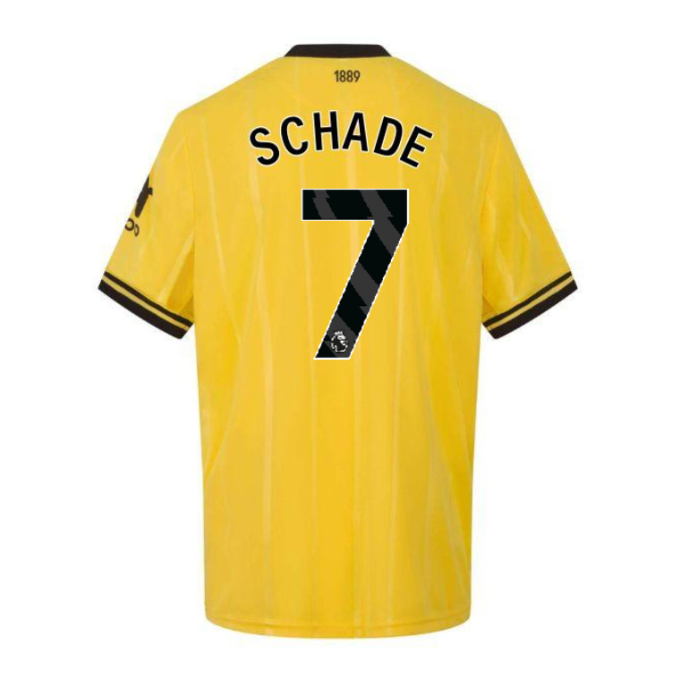 Brentford Third SCHADE 7 Jersey 26-27