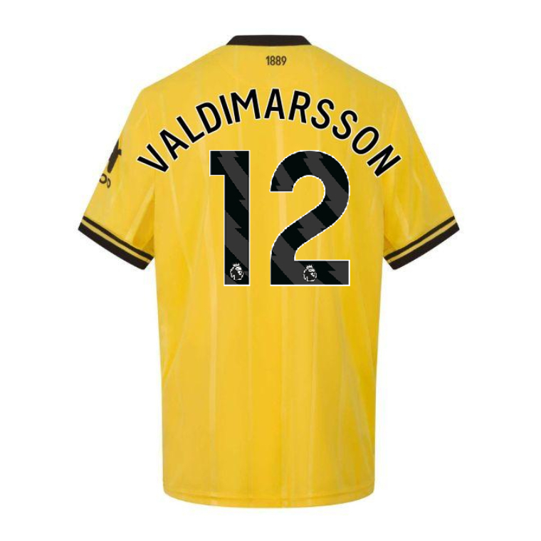 Brentford Third VALDIMARSSON 12 Jersey 26-27