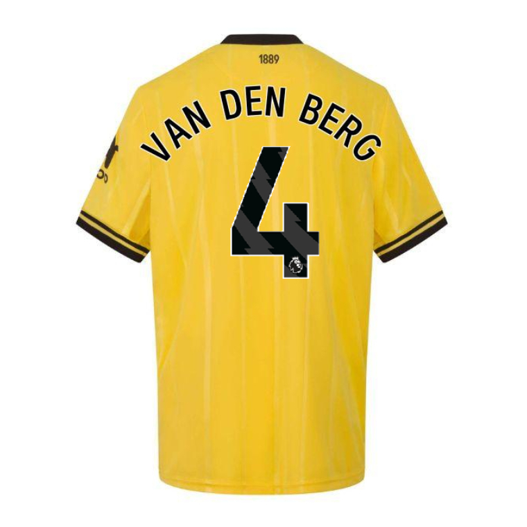 Brentford Third VAN DEN BERG 4 Jersey 26-27