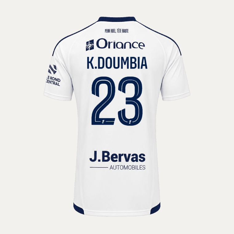 Brest Away K.DOUMBIA 23 Jersey 26-27