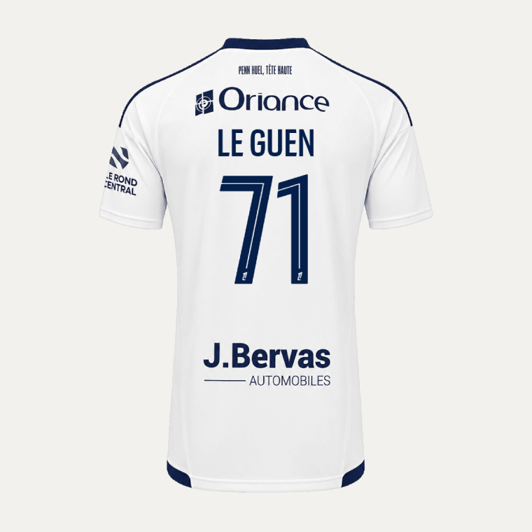 Brest Away LE GUEN 71 Jersey 26-27