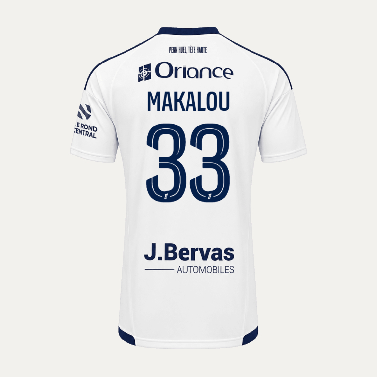 Brest Away MAKALOU 33 Jersey 26-27