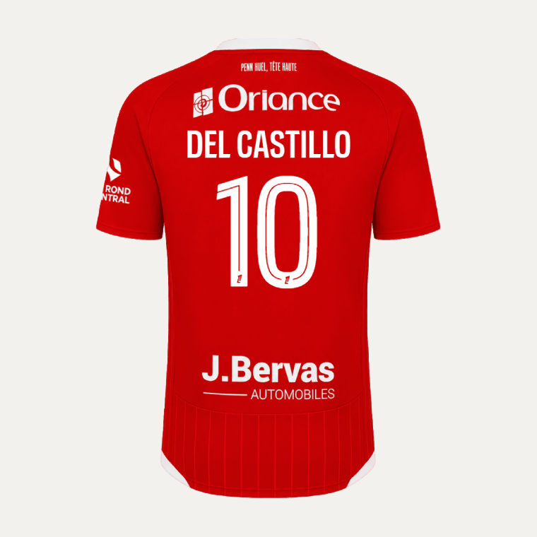 Brest Home DEL CASTILLO 10 Jersey 26-27