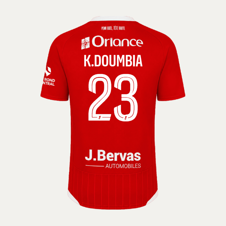 Brest Home K.DOUMBIA 23 Jersey 26-27