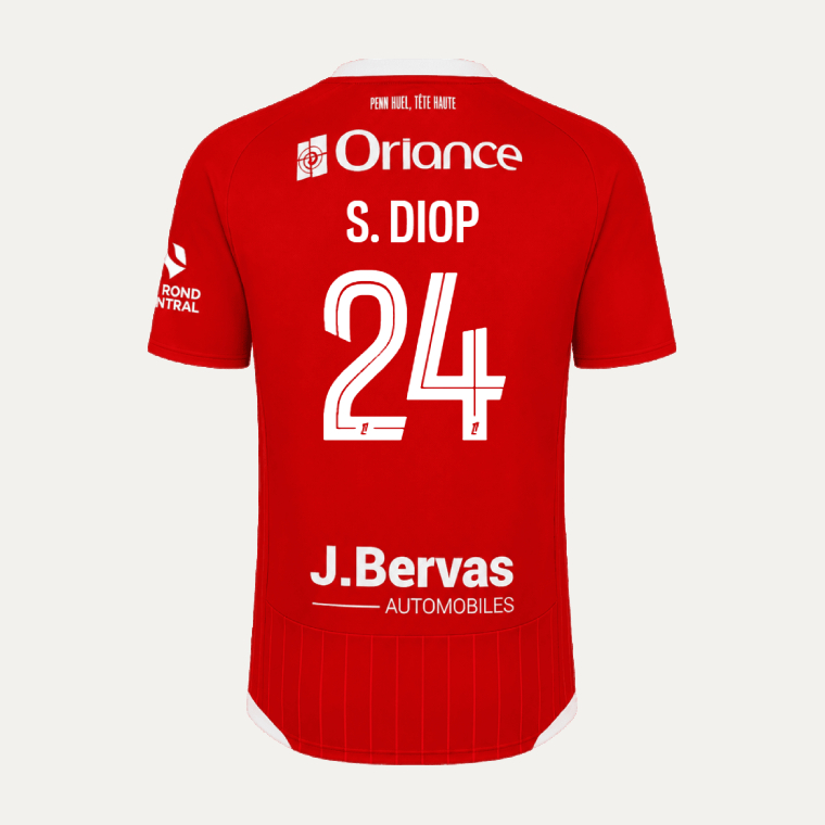Brest Home S. DIOP 24 Jersey 26-27