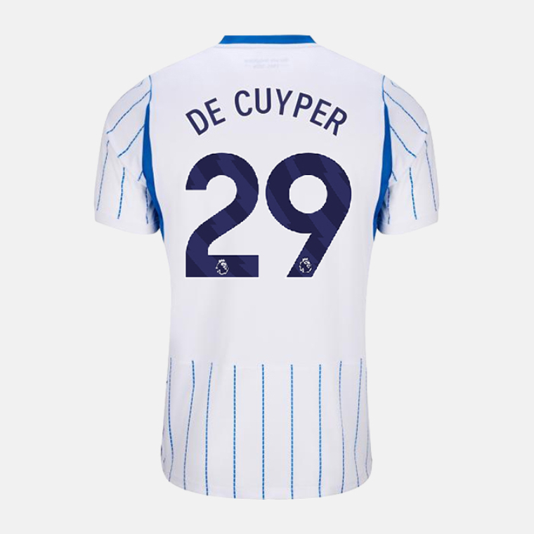 Brighton & Hove Albion Away DE CUYPER 29 Jersey 26-27
