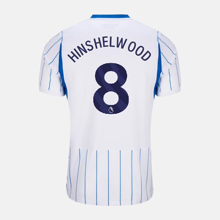 Brighton & Hove Albion Away HINSHELWOOD 8 Jersey 26-27