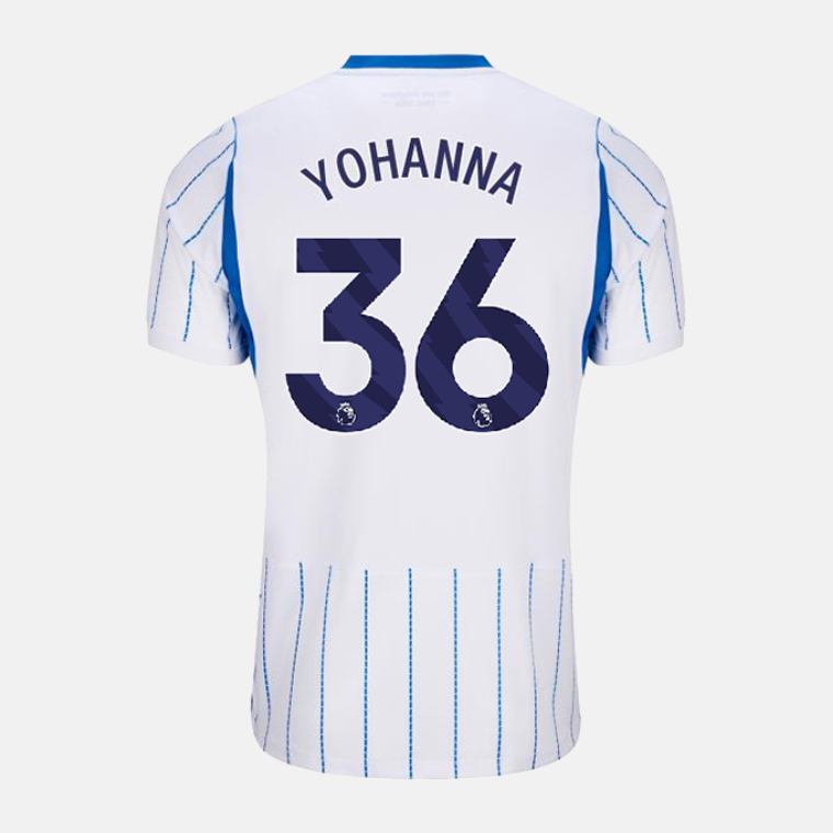 Brighton & Hove Albion Away YOHANNA 36 Jersey 26-27