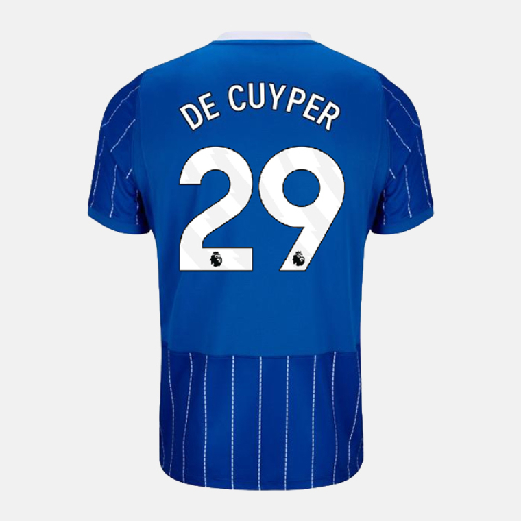 Brighton & Hove Albion Home DE CUYPER 29 Jersey 26-27