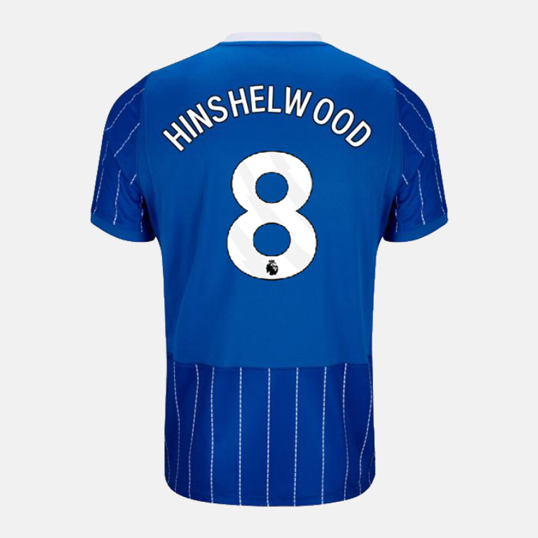 Brighton & Hove Albion Home HINSHELWOOD 8 Jersey 26-27