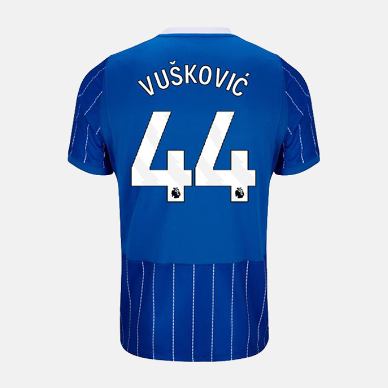 Brighton & Hove Albion Home VUŠKOVIĆ 44 Jersey 26-27