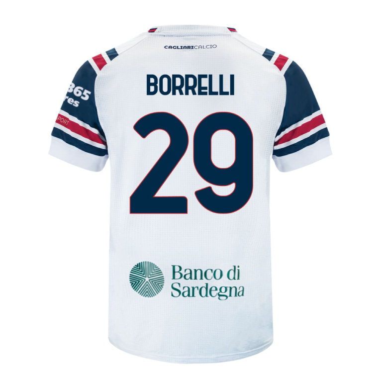 Cagliari Away BORRELLI 29 Jersey 26-27