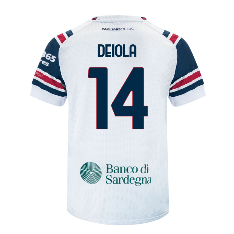 Cagliari Away DEIOLA 14 Jersey 26-27