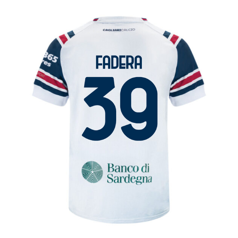 Cagliari Away FADERA 39 Jersey 26-27