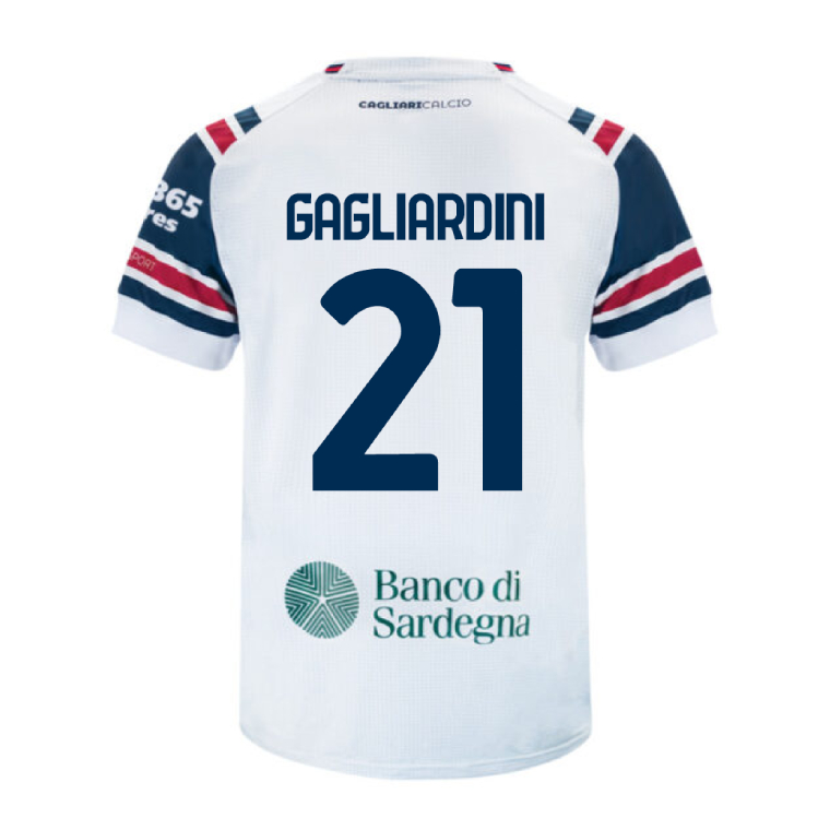Cagliari Away GAGLIARDINI 21 Jersey 26-27