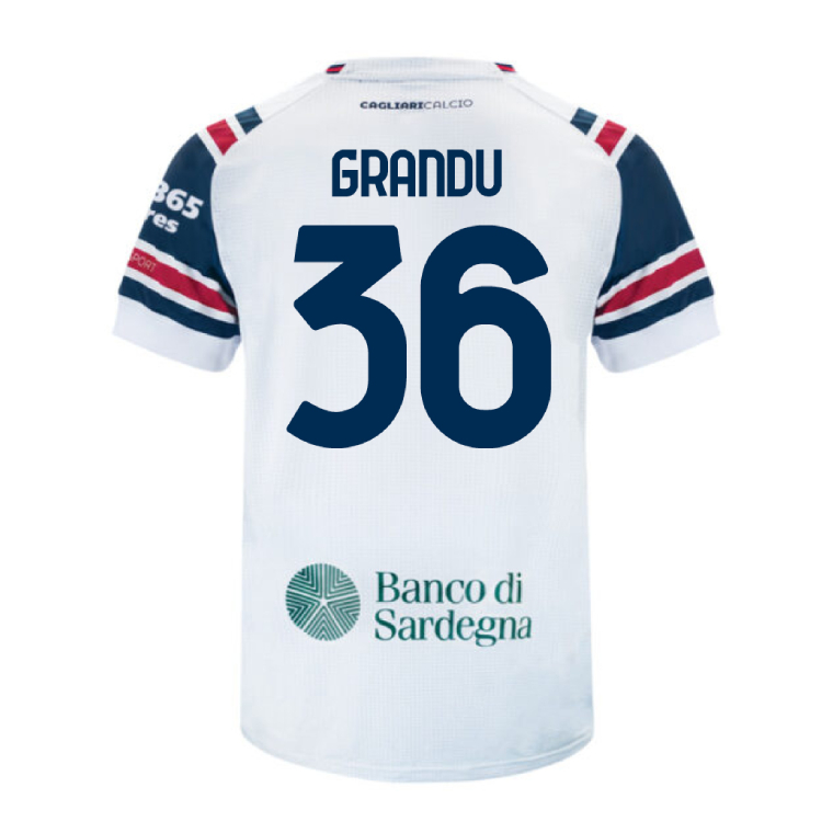 Cagliari Away GRANDU 36 Jersey 26-27