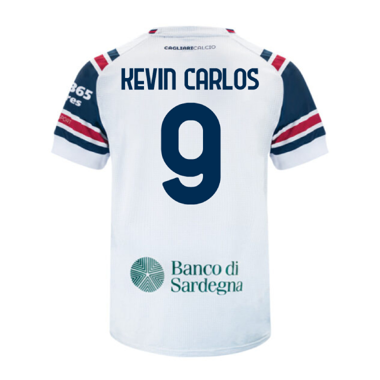 Cagliari Away KEVIN CARLOS 9 Jersey 26-27