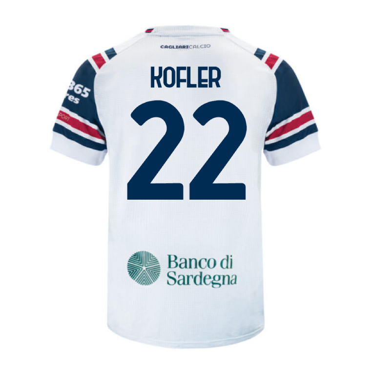 Cagliari Away KOFLER 22 Jersey 26-27
