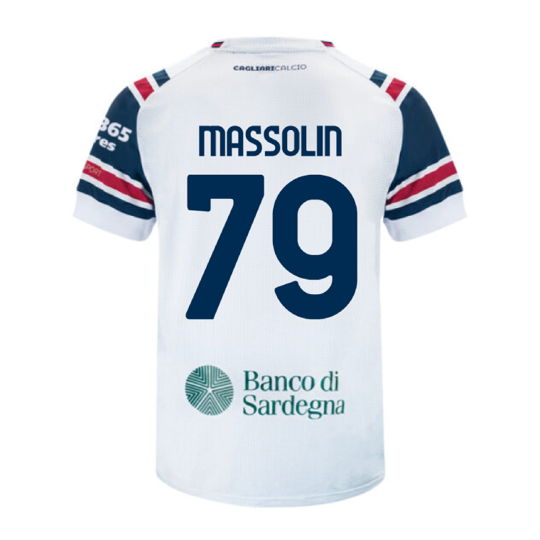 Cagliari Away MASSOLIN 79 Jersey 26-27
