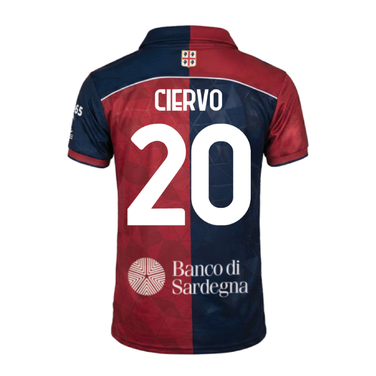 Cagliari Home CIERVO 20 Jersey 26-27