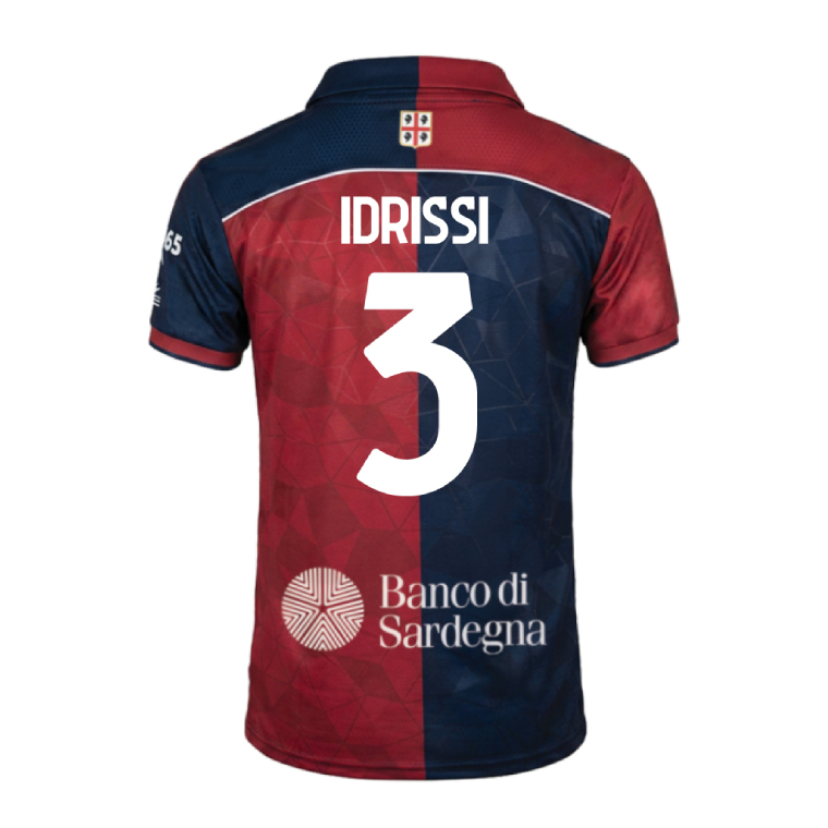 Cagliari Home IDRISSI 3 Jersey 26-27