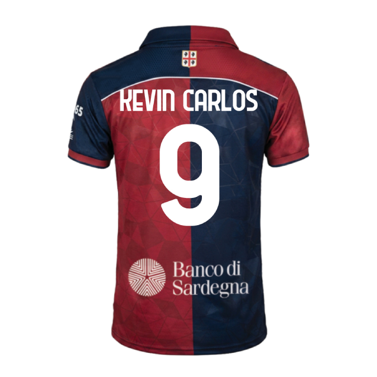 Cagliari Home KEVIN CARLOS 9 Jersey 26-27