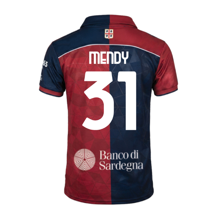 Cagliari Home MENDY 31 Jersey 26-27