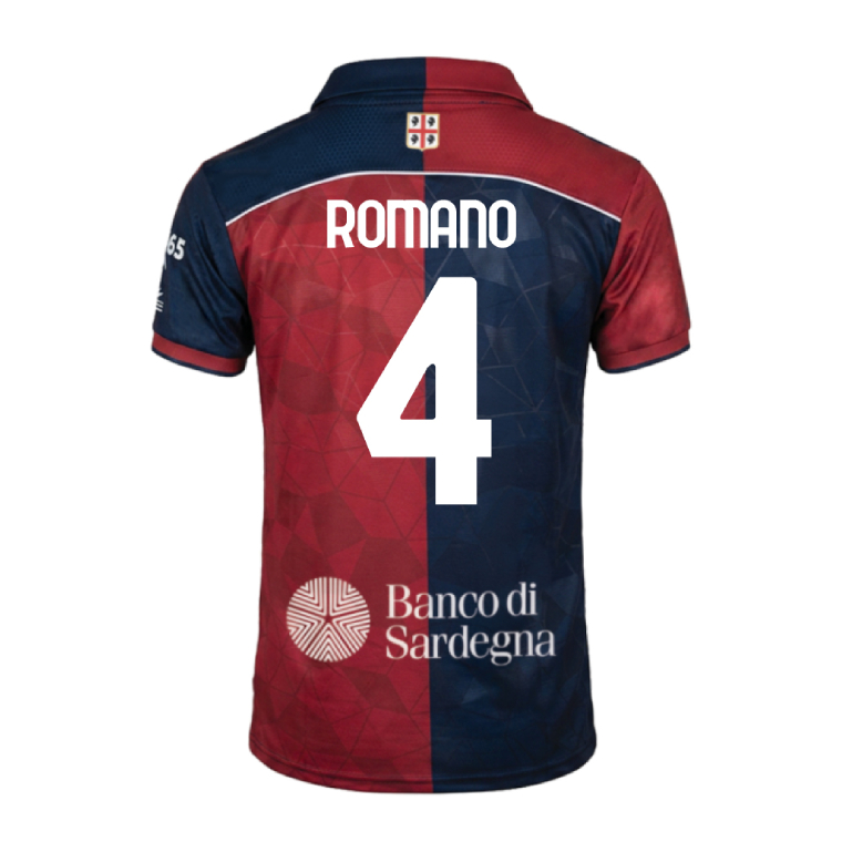 Cagliari Home ROMANO 4 Jersey 26-27