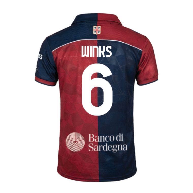 Cagliari Home WINKS 6 Jersey 26-27