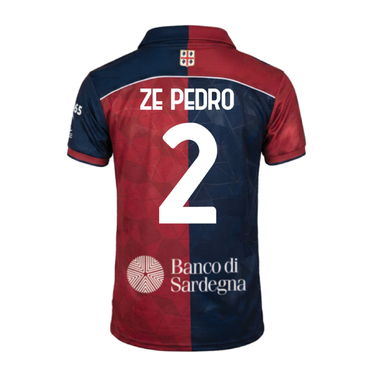 Cagliari Home ZE PEDRO 2 Jersey 26-27