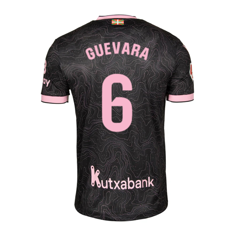 Deportivo Alavés Away GUEVARA 6 Jersey 26-27