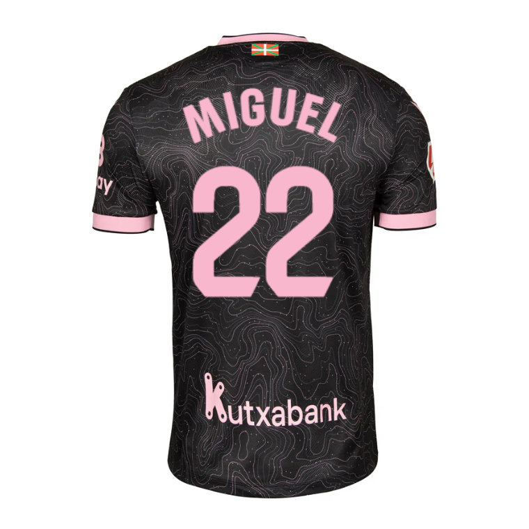 Deportivo Alavés Away MIGUEL 22 Jersey 26-27