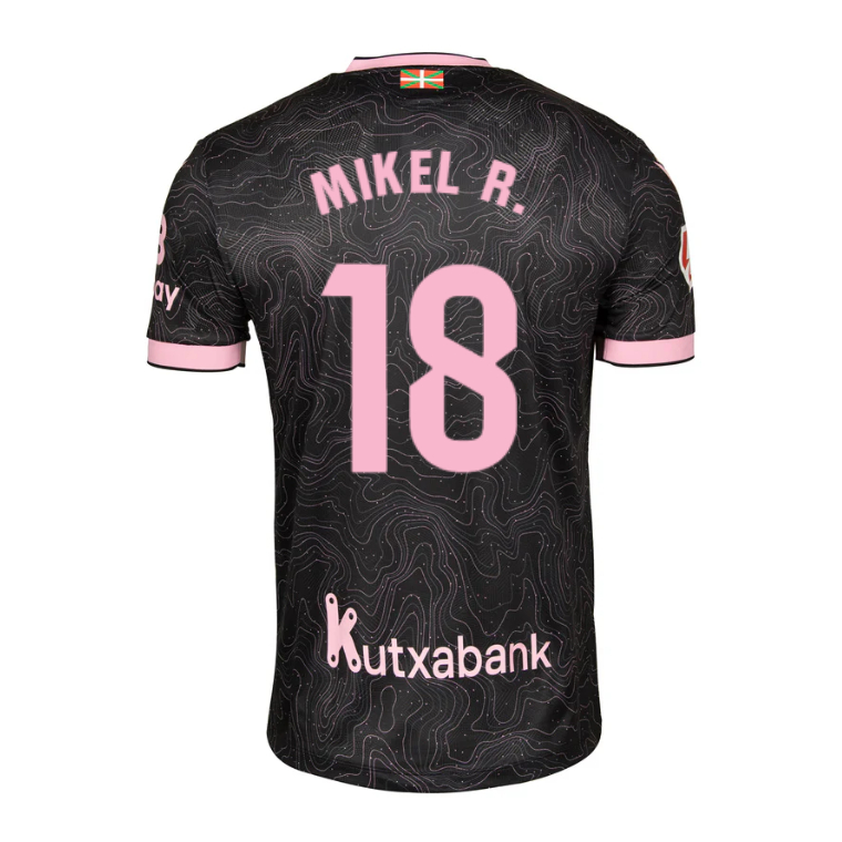 Deportivo Alavés Away MIKEL R. 18 Jersey 26-27