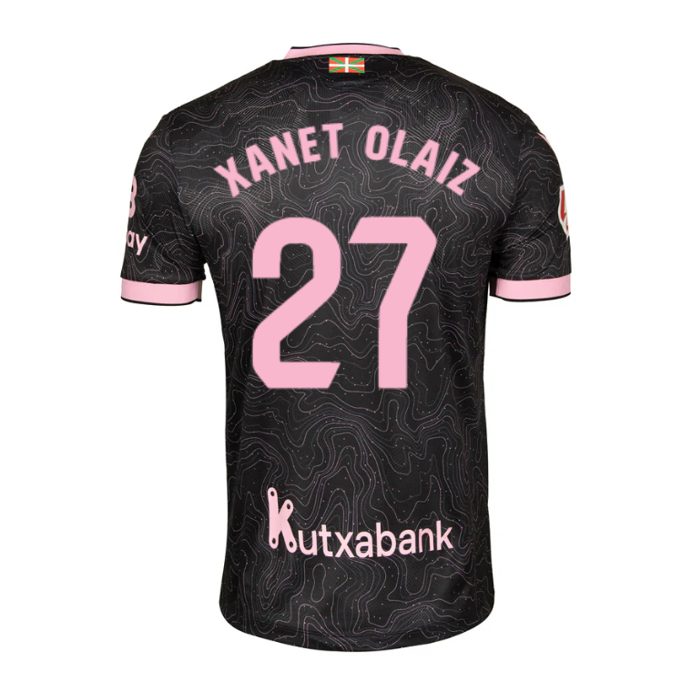Deportivo Alavés Away XANET OLAIZ 27 Jersey 26-27