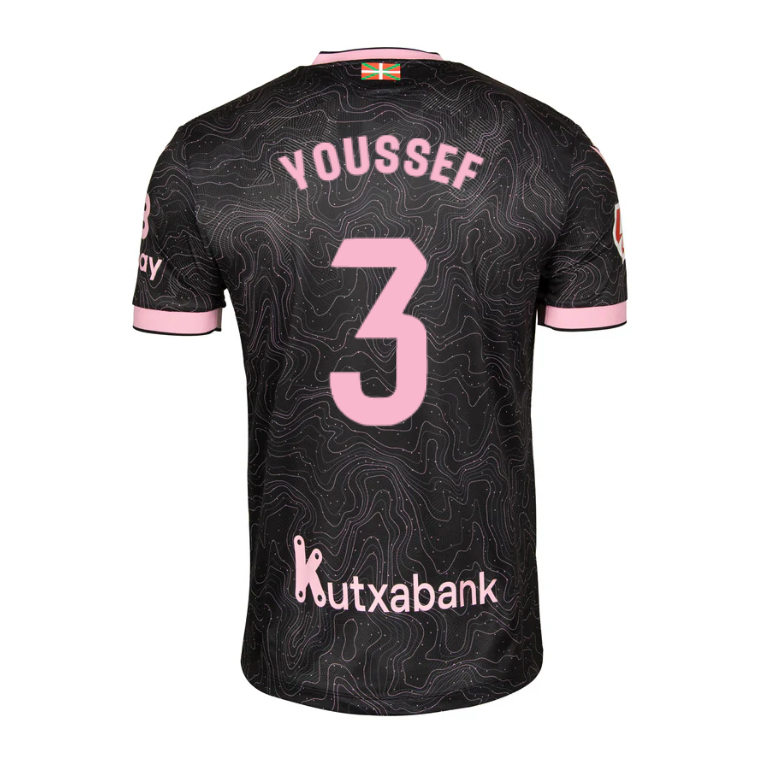 Deportivo Alavés Away YOUSSEF 3 Jersey 26-27