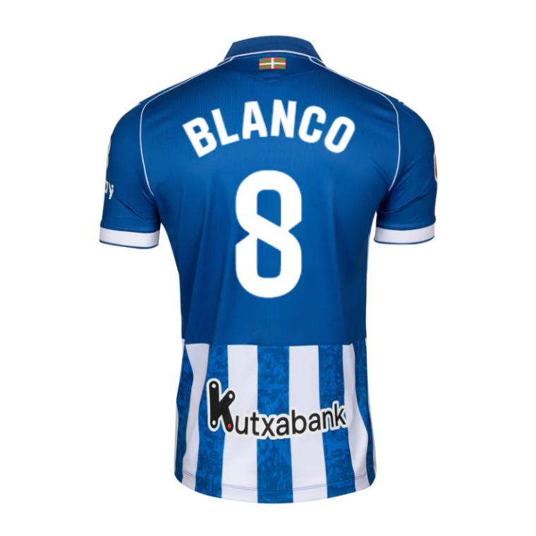 Deportivo Alavés Home BLANCO 8 Jersey 26-27