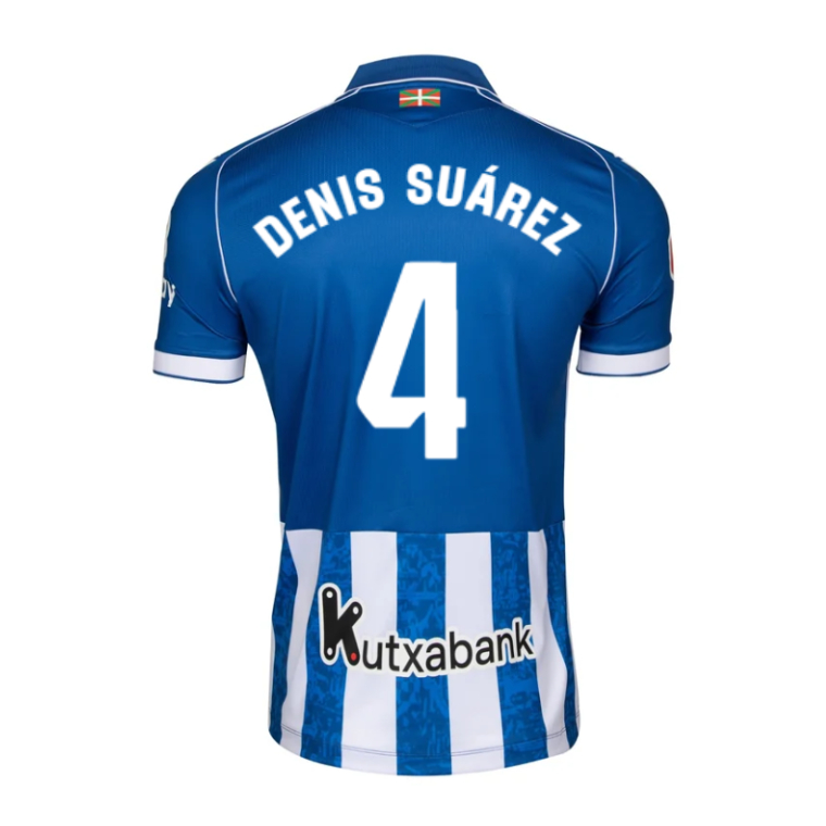 Deportivo Alavés Home DENIS SUÁREZ 4 Jersey 26-27