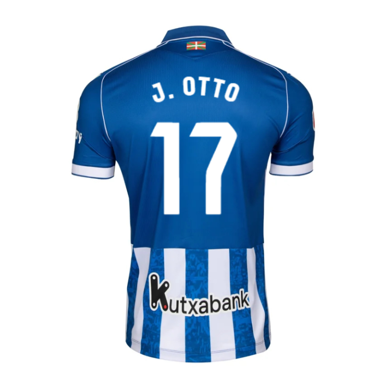 Deportivo Alavés Home J. OTTO 17 Jersey 26-27
