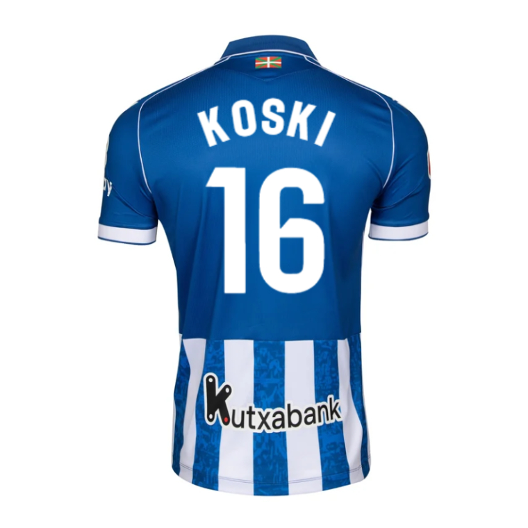 Deportivo Alavés Home KOSKI 16 Jersey 26-27