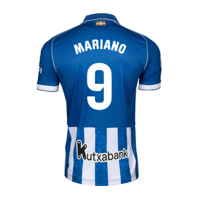 Deportivo Alavés Home MARIANO 9 Jersey 26-27