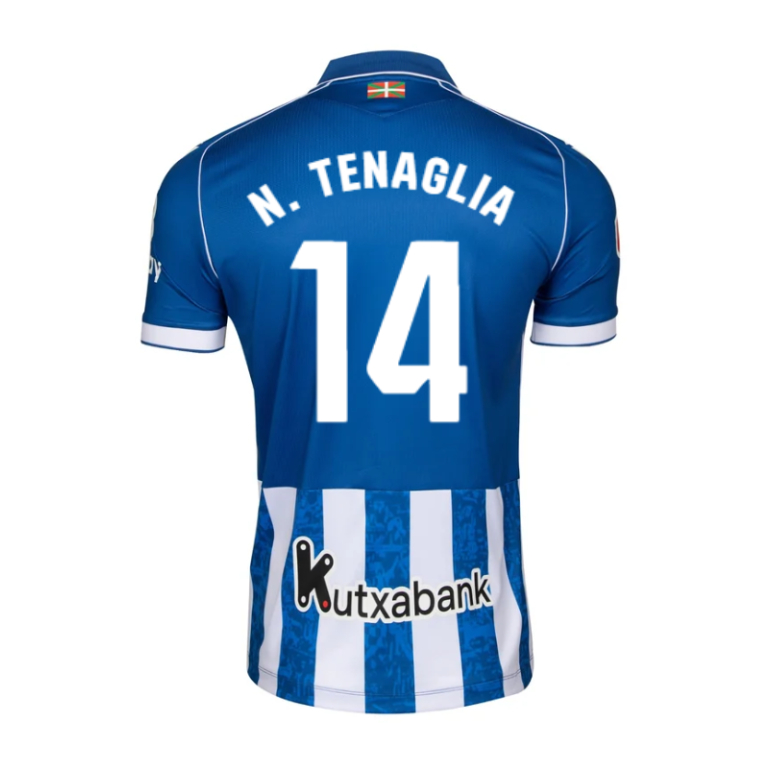 Deportivo Alavés Home N. TENAGLIA 14 Jersey 26-27